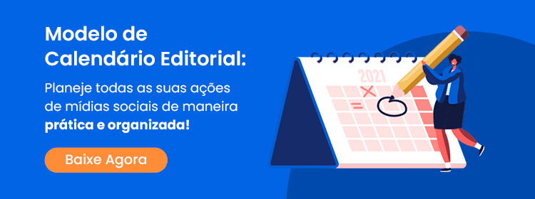 Modelo de Calendário Editorial gratuito